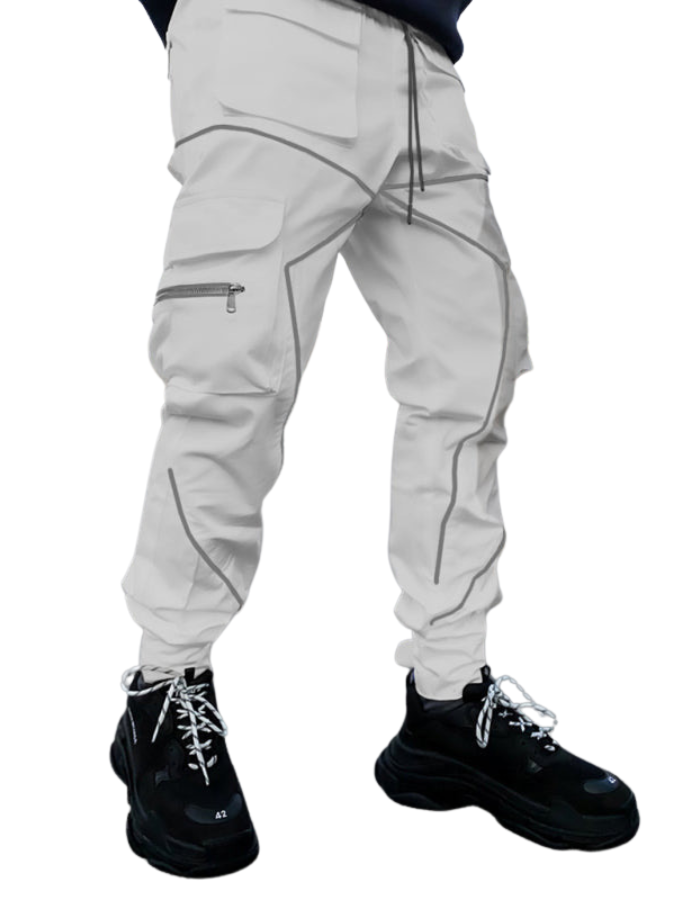 SHOPIQAT Men's Trendy Loose Straight Multi-Pocket Cargo Pants - Premium from shopiqat - Just $10.500! Shop now at shopiqat